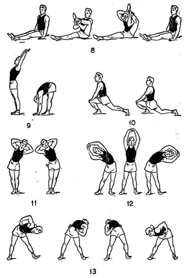 Рис1 Упражнения для развития гибкости продолжение Рис1 Упражнения для - фото 3