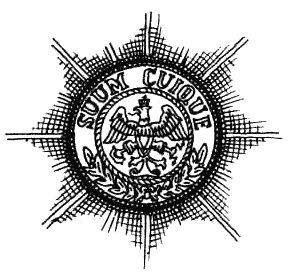 Центральный круг звезды ордена Черного орла размеры и рисунок вышивки лучей - фото 97