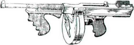 Пистолетпулемет системы Томпсона обр 1921 г с коротким стволом и дисковым - фото 3