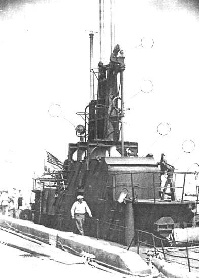 Рубка подводной лодки Триггер август 1944 года Подводная лодка Силайон - фото 39