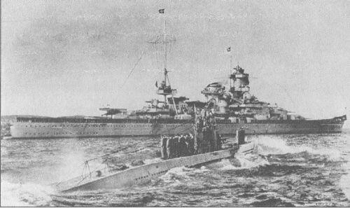 Октябрь 1939 года U47 возвращается в порт после потопления британского - фото 14