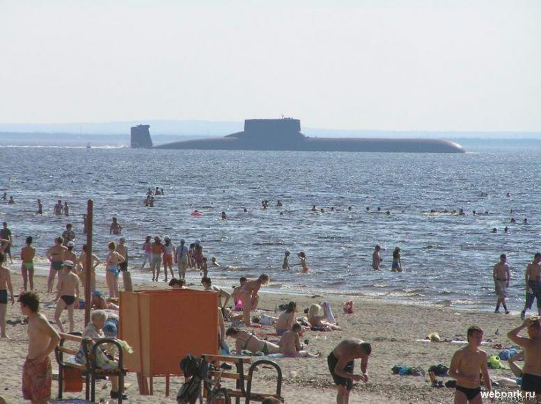пр941ТРПК стратегического назначения Северодвинск Ягринский пляж Кроме - фото 3