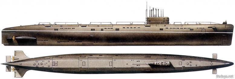 пр659 атомная подводная лодка с крылатыми ракетами - фото 8
