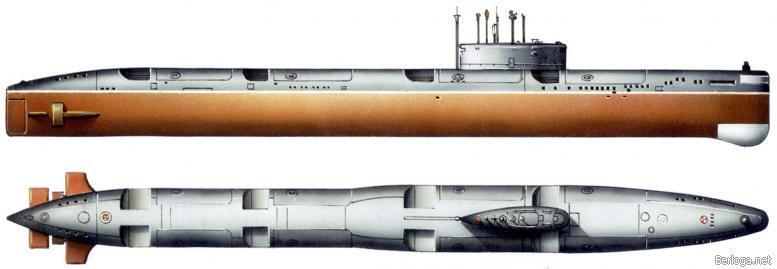 пр675атомный подводный крейсер с крылатыми ракетами шифр Акула ПЛА проект - фото 10