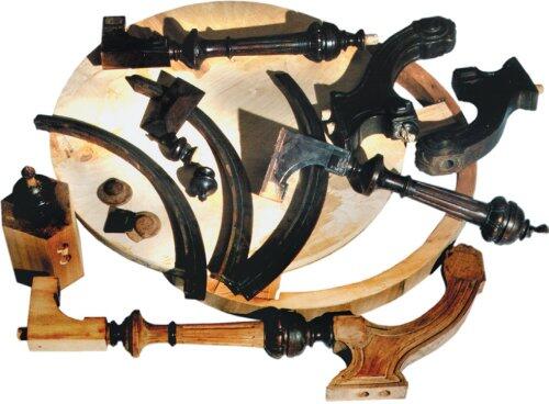 Ломберный столик конец XIX в орех потребовал полного удаленияциклевка - фото 214