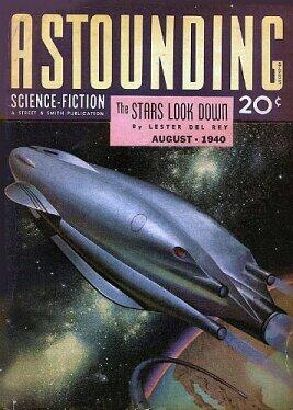 Обложка журнала Astounding ScienceFiction August 1940 - фото 1