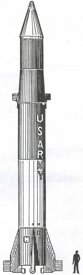БР Редстоун США 1958 г Полетом ракеты управляла инерциальная система - фото 8