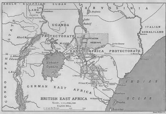 Карта Британской Восточной Африки Меня охватывают величайшие сомнения когда я - фото 2