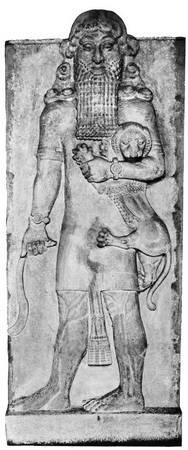Гильгамеш со львом VIII в до н э Гильгамеш являлся пятым царем первой - фото 6