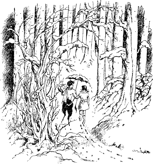 Глава первая Люси заглядывает в платяной шкаф Жилибыли на свете четверо - фото 1