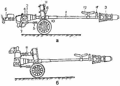 Рис 1 Общий вид противотанкового ружья РЕС а в боевом положении б в - фото 1