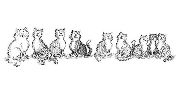 Именно с этим девятью кошкам Мюриэль Понсонби в основном и разговаривала а они - фото 5