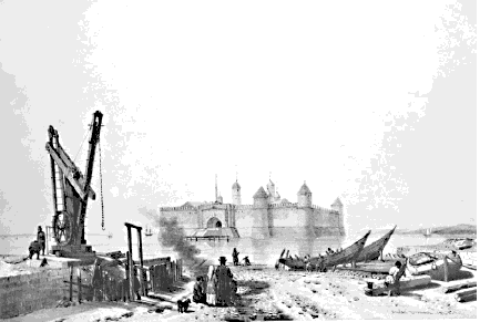 Шлиссельбургская крепость 1839 г Но вернемся к Преображенским гренадерам и - фото 18
