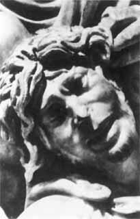 Голова варвара Деталь саркофага Рим В изображении страданий попранных - фото 27