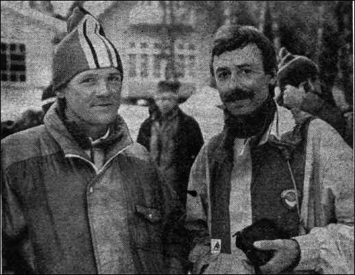 С Виктором Пастухом слева Сергей Бершов участвовал во многих восхождениях и - фото 3