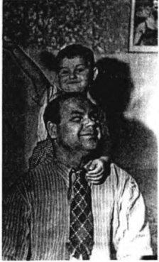 ААХарлампиев с сыном Александром 1951 г Доцент кафедры физического - фото 383