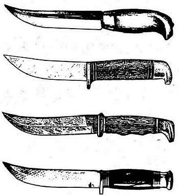 Финские ножи типа Лаап Длина клинков финских ножей различна но в - фото 16