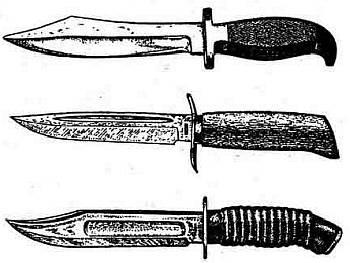 Образцы фиксированных охотничьих ножей Образцы фиксированных охотничьих - фото 17
