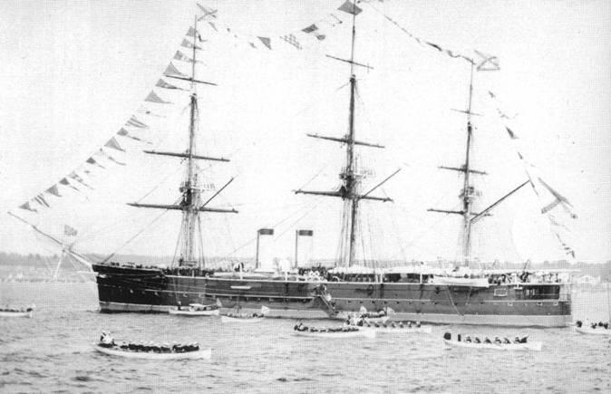 ГенералАдмирал дальнем плавании Конец 1890х гг - фото 58