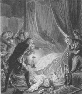 Петербург 12 марта 1801 г Заговорщики расправляются с императором Павлом I - фото 3