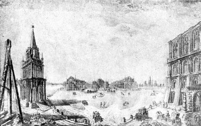 В И Баженов Увеселительные строения на Ходынке 1775 г Вид с северной - фото 31