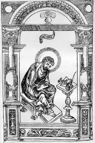 Гравюра из Апостола 1564 годa изображаюшая апостола Луку Первая страница - фото 34