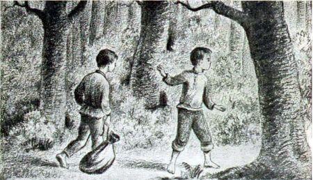 Однажды под вечер Петро и Якуб пошли в лес за орехами Их колхоз был недалеко - фото 8