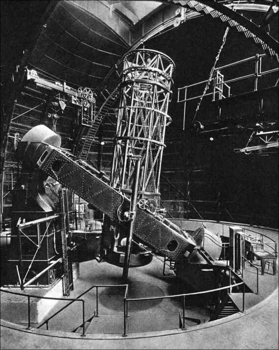Стодюймовый телескоп Хукера в обсерватории МаунтВилсон Нам также известно - фото 22