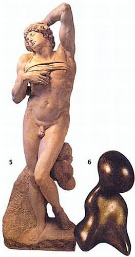 5 Микеланджело Пленник или Умирающий рабмрамор 15131516 6 Жан Арп - фото 8