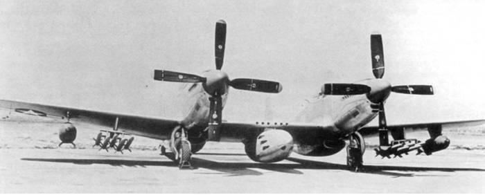 Два фото прототипов Твин Мустангов На нижнем снимке ХР82 с полным набором - фото 206