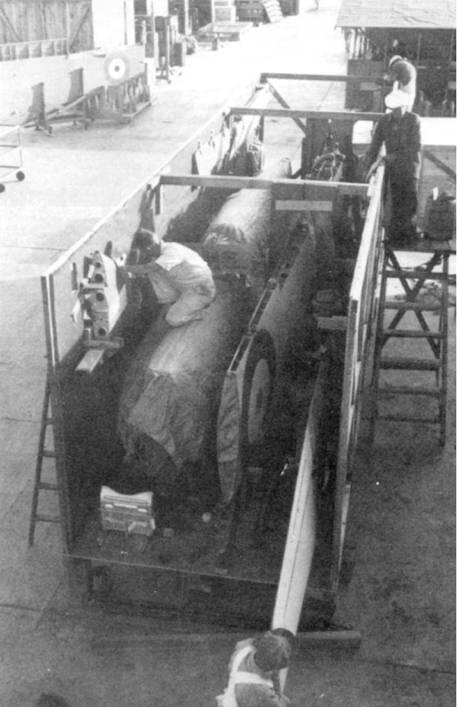 Второй прототип Мустанга I AG346 был разобран упакован в ящики и - фото 26