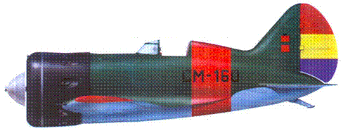 И16 тип 10 с бортовым идентификационным кодом СМ 160 из 6й эскадрильи - фото 124