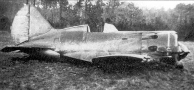 И16 с бортовым кодом СМ244 после вынужденной посадки на территории Франции - фото 30