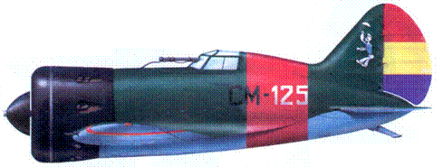И16 тип 5 с бортовым идентификационным кодом СМ125 из 4й эскадрильи На - фото 51