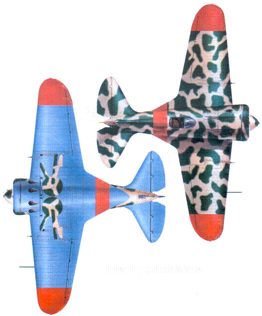 И16 тип 10 постройки CASA 1938 I И16 тип 10 с бортовым идентификационным - фото 61