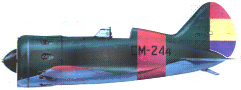 И16 с бортовым идентификационным кодом СМ244 Этот самолет перелетел в - фото 64