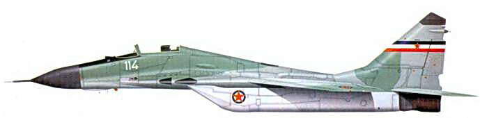 Истребитель МиГ29 заводской номер 18114 127й истребительной эскадрильи - фото 130