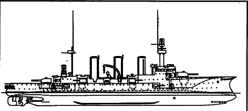 Крейсер Виктория Луизе 1898 г Наружный вид Корабли должны были строить - фото 8