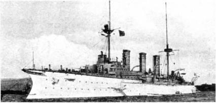 Крейсера Винета вверху Герта в центре и Фрея Конструкция корпуса - фото 14
