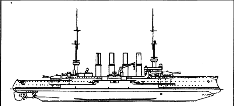 Крейсера типа Роон 1914 г Наружный вид Проект переоборудывания крейсера - фото 60