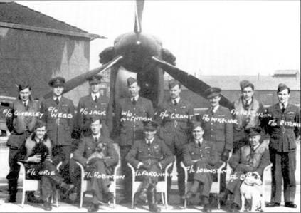 В первые шесть месяцев воины эскадрильи базировавшиеся в Шотландии чаще других - фото 22