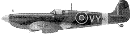 6 Спитфайр LF Mk IX МК483 VY командира чешского авиакрыла уингкоммендера - фото 17