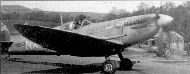 Истребитель Спитфайр Mk VII из 131й эскадрильи весна 1944 г в этот период - фото 33