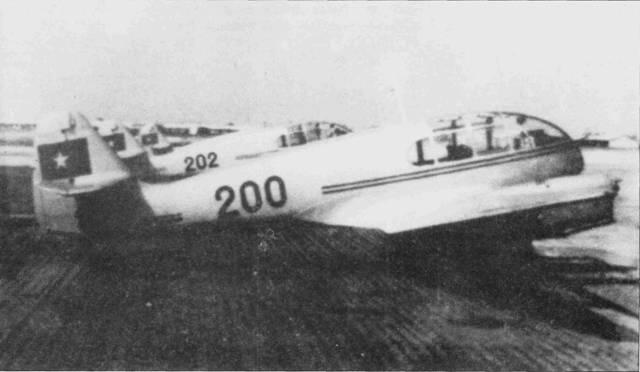 Три построенных в Чехословакии самолета Аэро45 использовались в процессе - фото 3