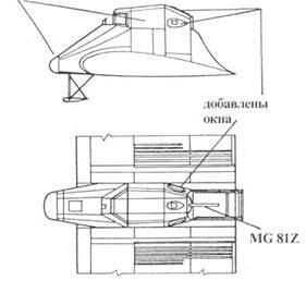 Fw 189 V6 изменена форма бронирования Конкурент самолета Fw189V1b штурмовик - фото 45