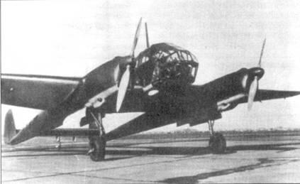 Третий прототип Fw189V3 Сначала самолет имел гражданский регистрационный код - фото 7