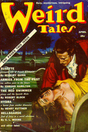 Обложка журнала Weird Tales April 1939 - фото 3