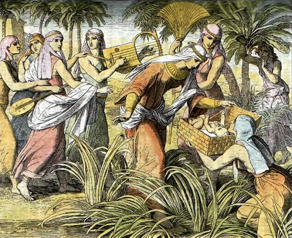 Дочь фараона находит младенца Моисея Пока Иосиф был жив пока помнили его - фото 11