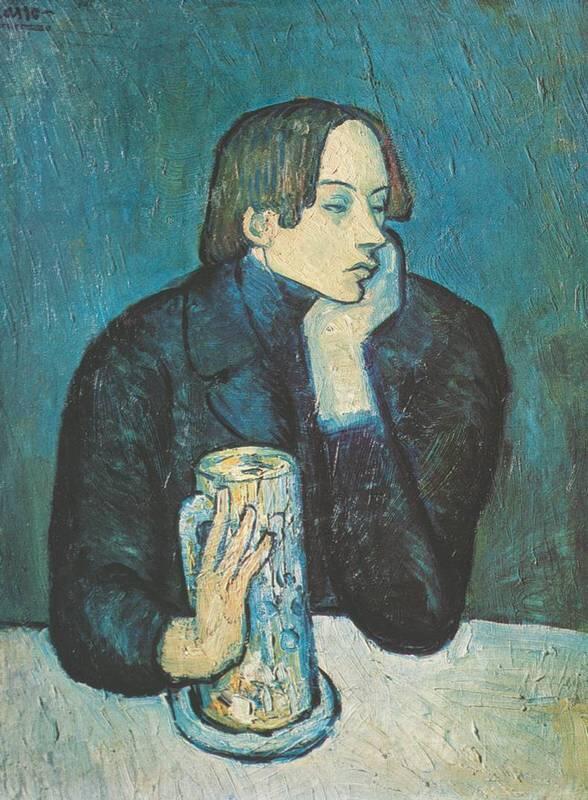 П Пикассо Портрет поэта Сабартеса 1901 ГМИИ Москва П Пикассо - фото 6