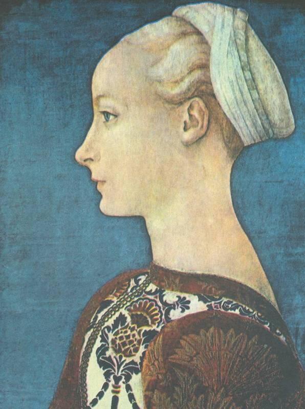 Д Венециано Портрет молодой женщины 1440 В конце 1430х годов Доменико - фото 18